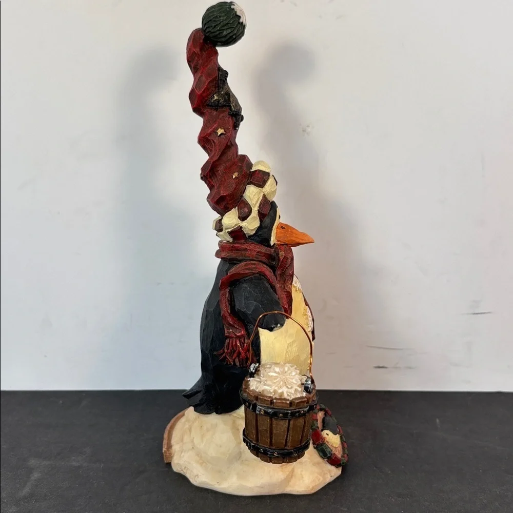 Boyds Carvers Choice Penguin “Snortin’ Jack Fishbreath” Figurine 1999